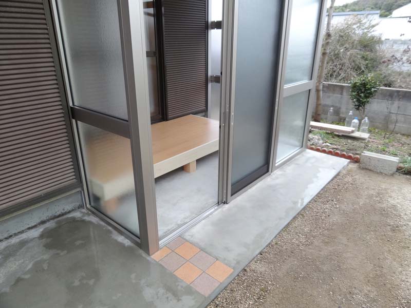 居室への入口の画像